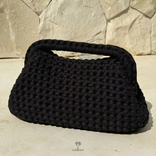 Midnight Black | Large Clutch