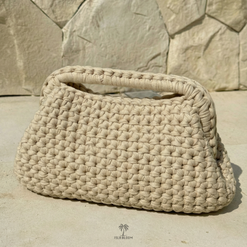 Light Latte | Large Clutch