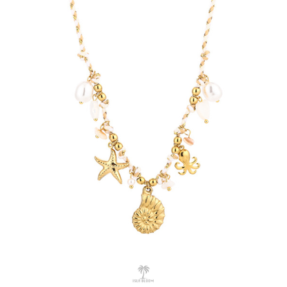 Golden Shore | Charm necklace