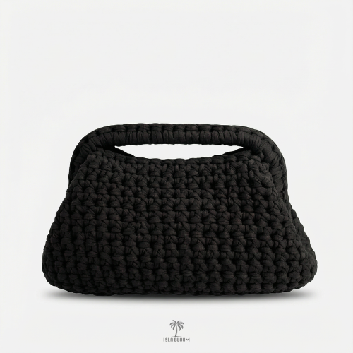 Midnight Black | Large Clutch