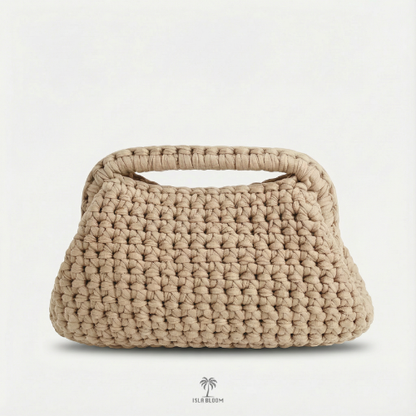 Light Latte | Large Clutch