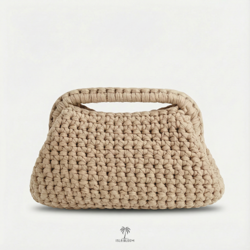 Light Latte | Large Clutch