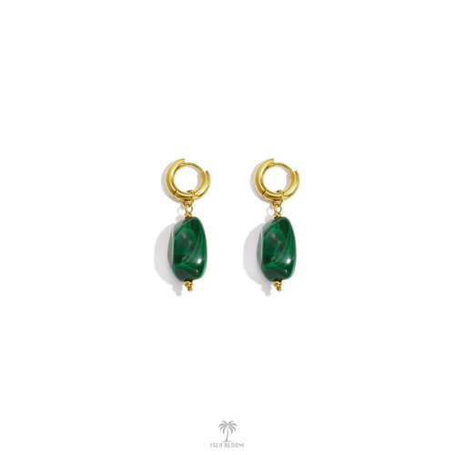 Palm Jade l Solara Drop Earrings