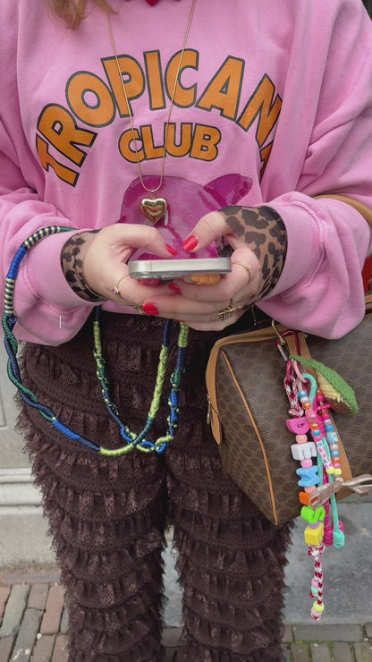 Moss Navy l Telefoonkoord